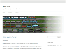 Tablet Screenshot of pikkarail.com